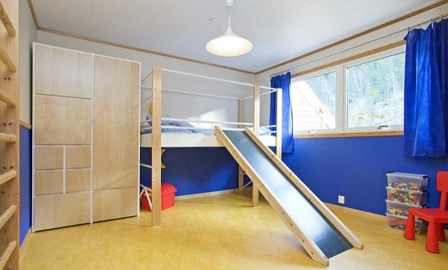 Lachmannsvei Blue with Slides Kids Room Decor Ideas