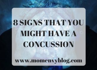 8 SIGNS THAT YOU MIGHT HAVE A CONCUSSION