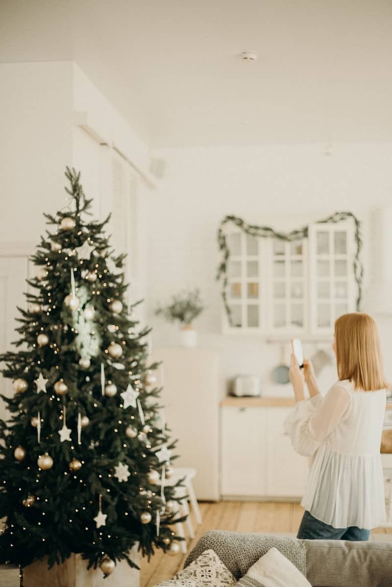 Simple Home Christmas Tree