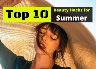 face beauty hacks for summer