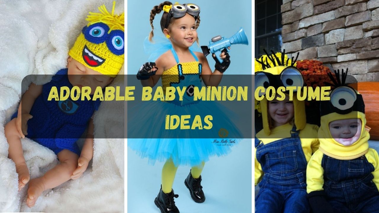 Cute Minion Baby Girl Costume