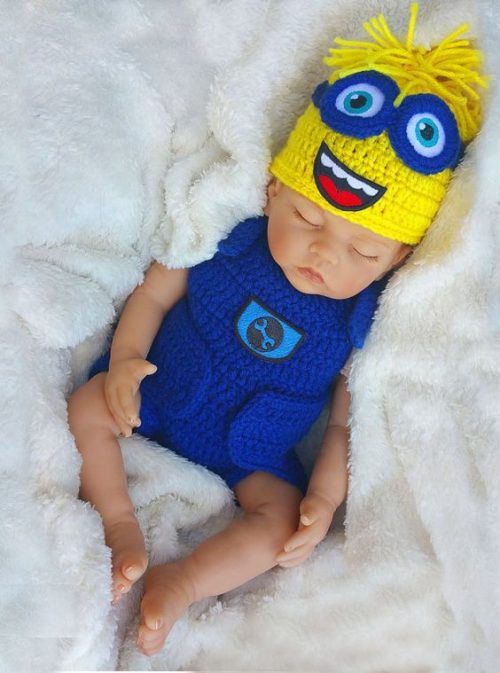 baby minion costume 0-3 months