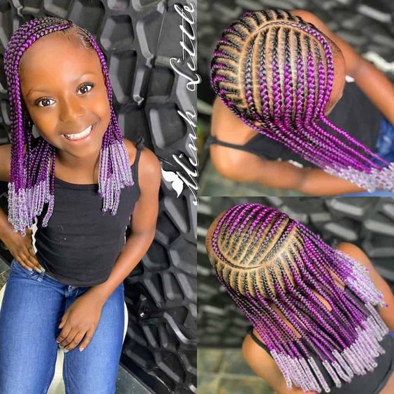 cute bead hairstyles for toddlers