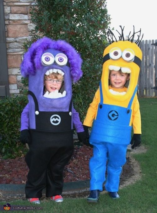 kid minions inflatable costume