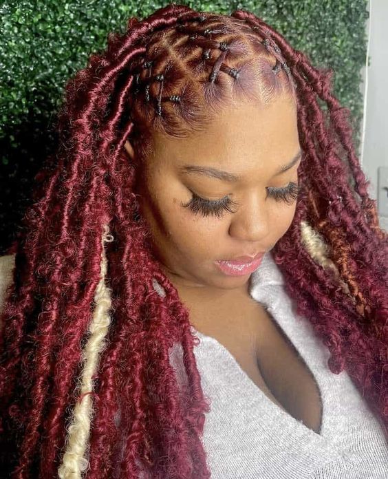 Criss cross hairstyle with braids pictures
