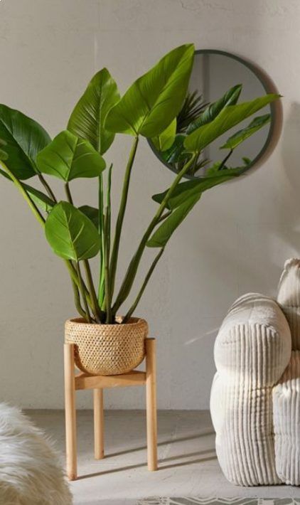 modern artificial plants for living room