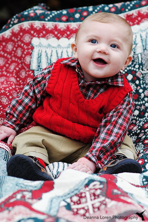 baby boy first christmas outfit