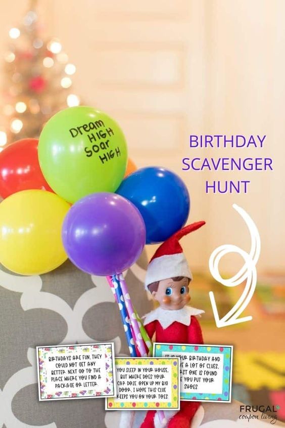 happy birthday elf on the shelf birthday ideas