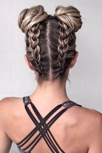 best hairstyles for swimming short hair
